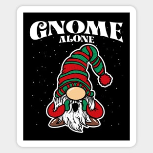 Funny Gnome alone Sticker